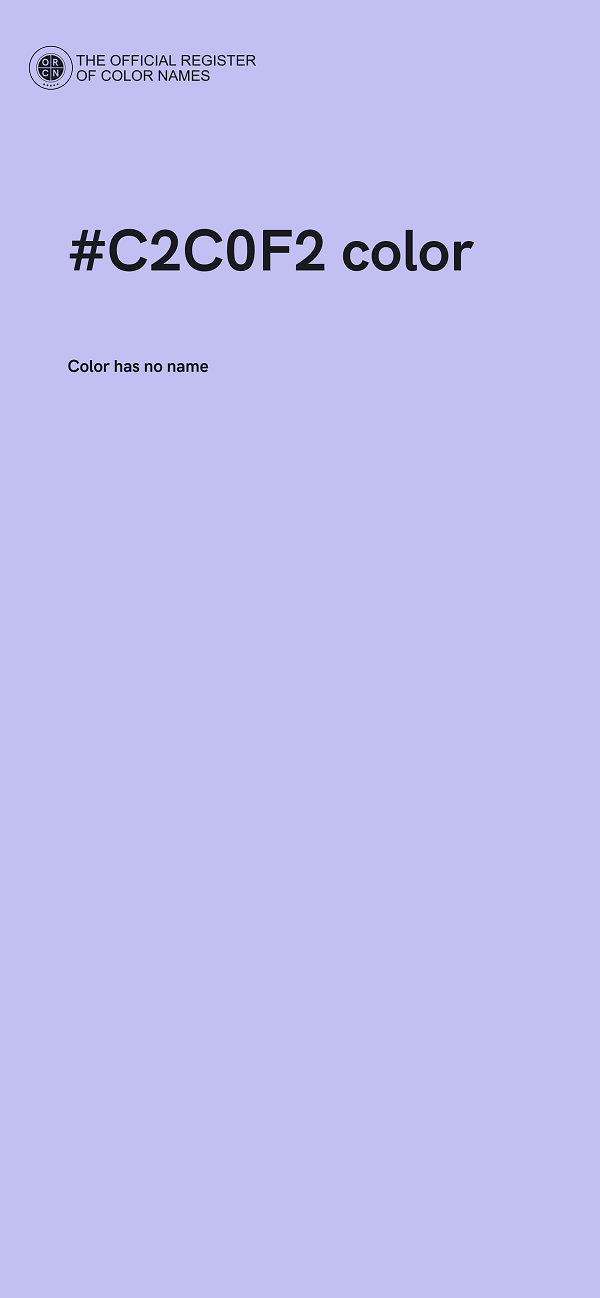 #C2C0F2 color image