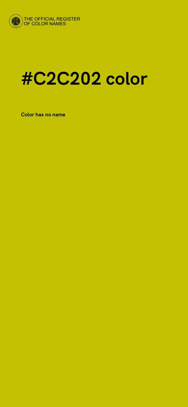 #C2C202 color image