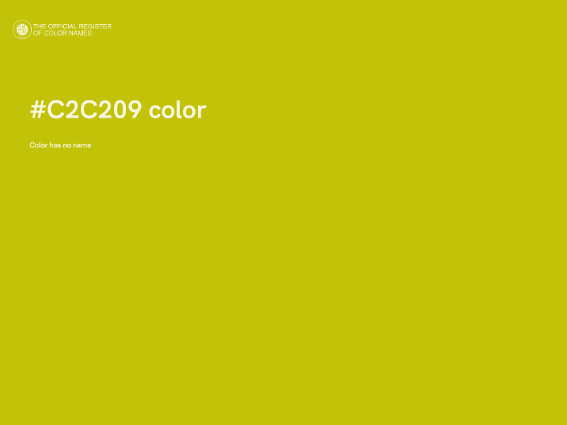 #C2C209 color image