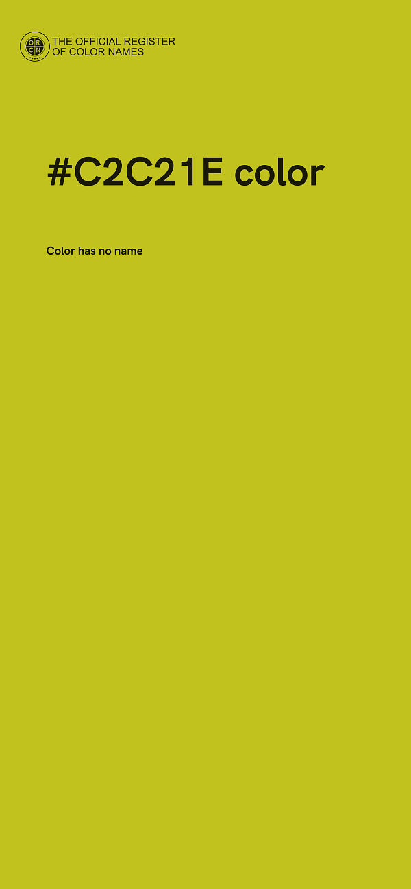 #C2C21E color image