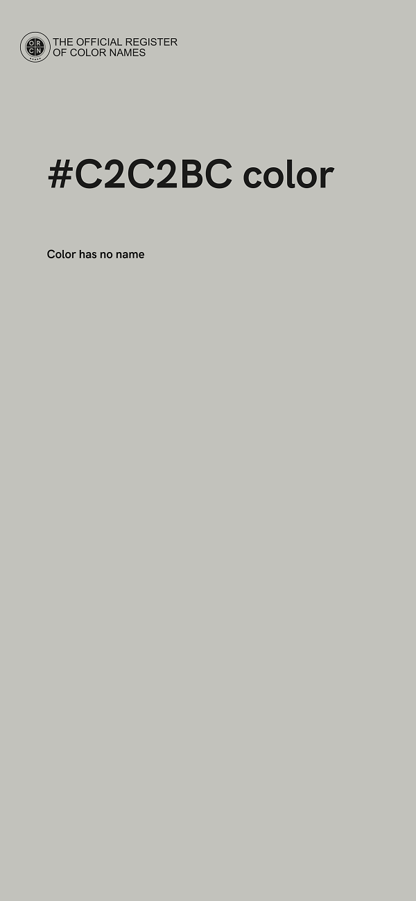 #C2C2BC color image