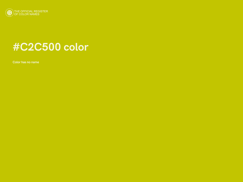 #C2C500 color image