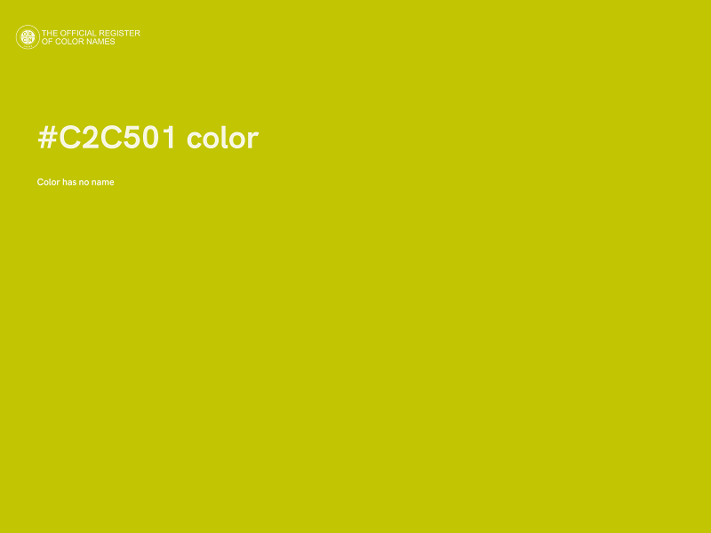 #C2C501 color image