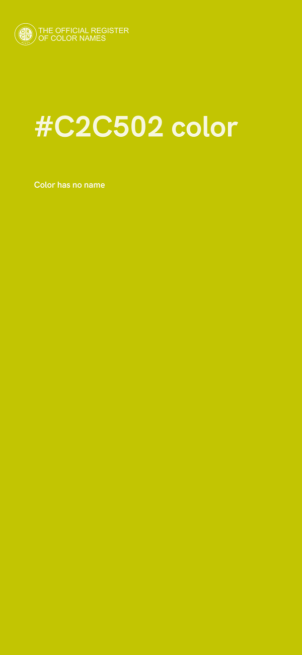 #C2C502 color image
