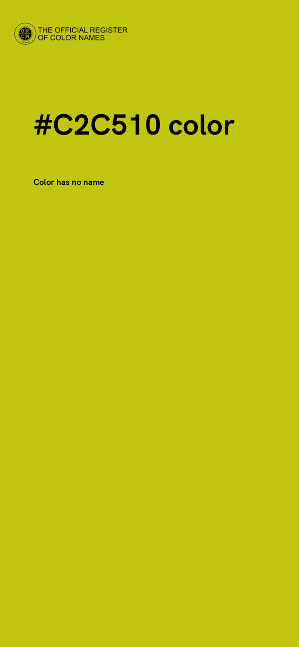 #C2C510 color image