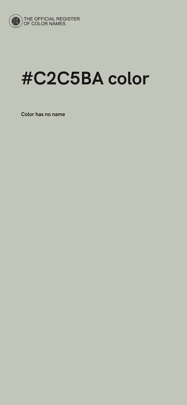 #C2C5BA color image