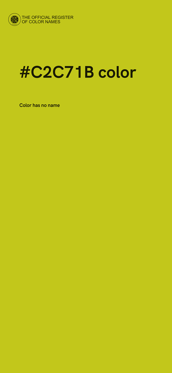 #C2C71B color image
