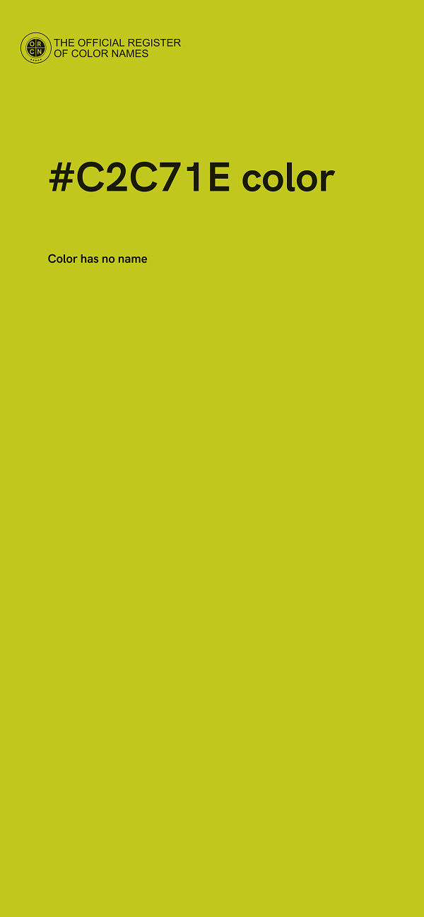 #C2C71E color image