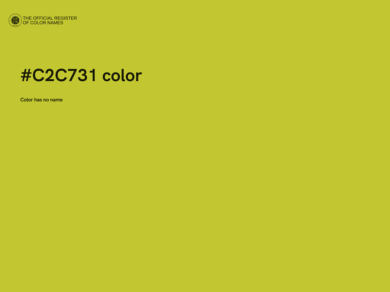 #C2C731 color image