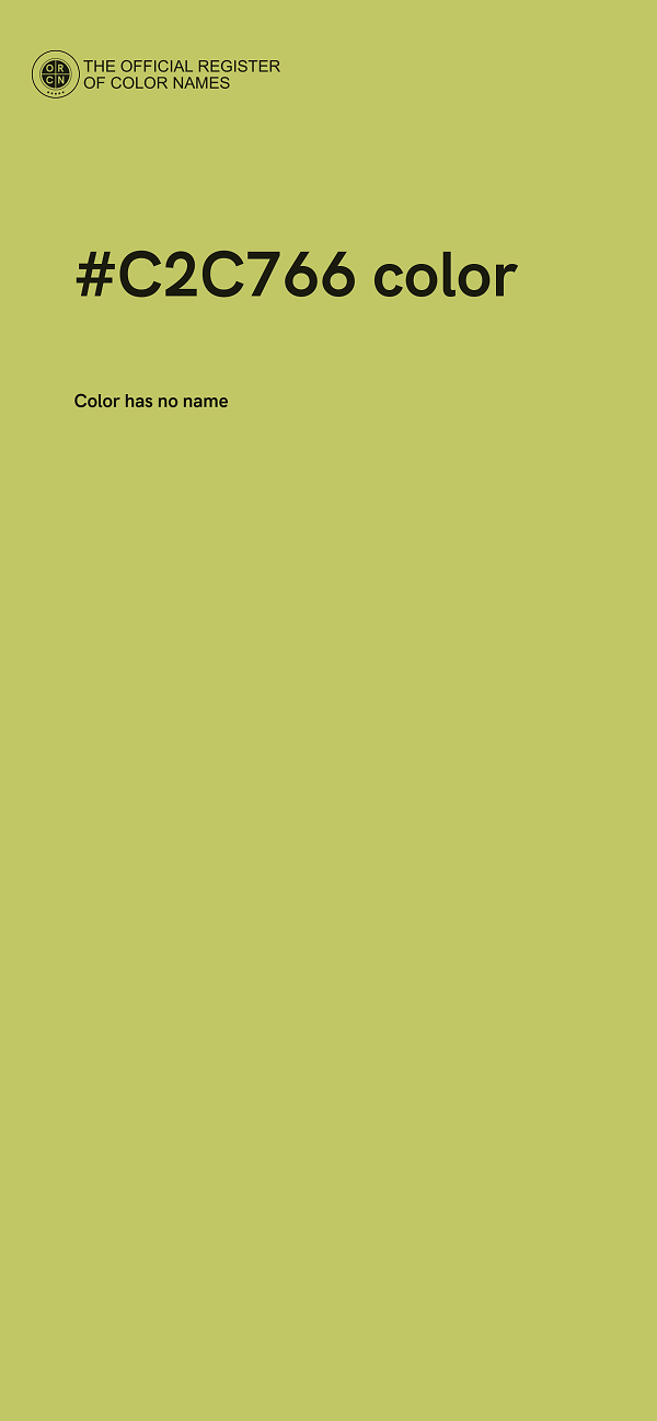#C2C766 color image