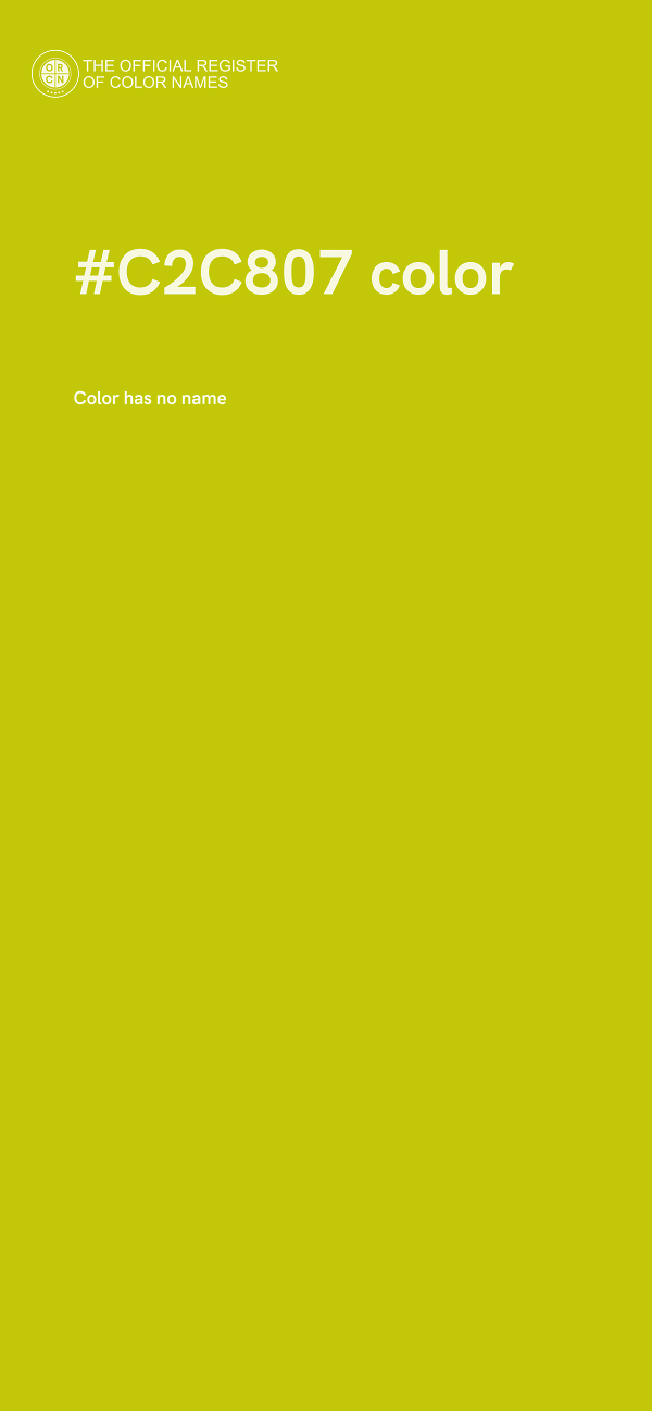 #C2C807 color image
