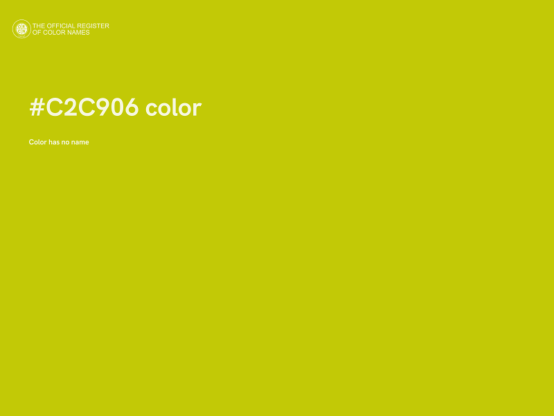 #C2C906 color image