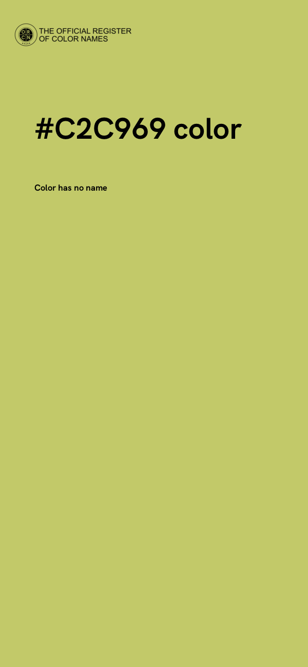 #C2C969 color image