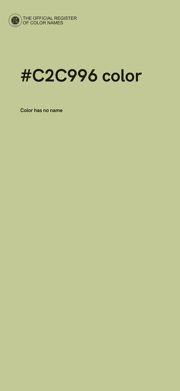 #C2C996 color image