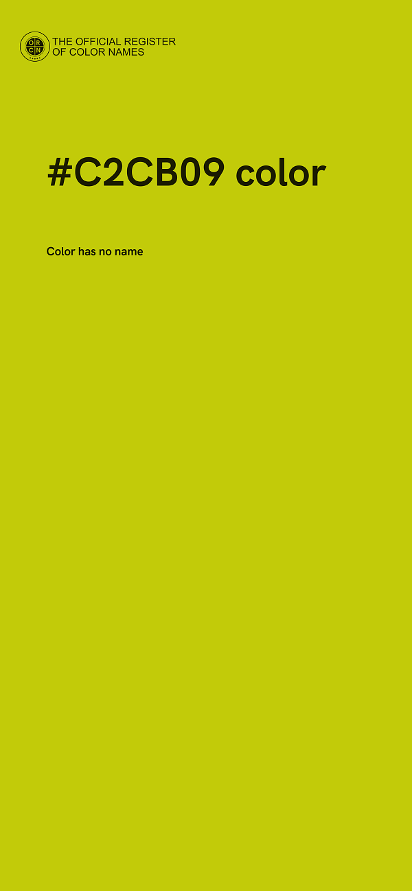 #C2CB09 color image
