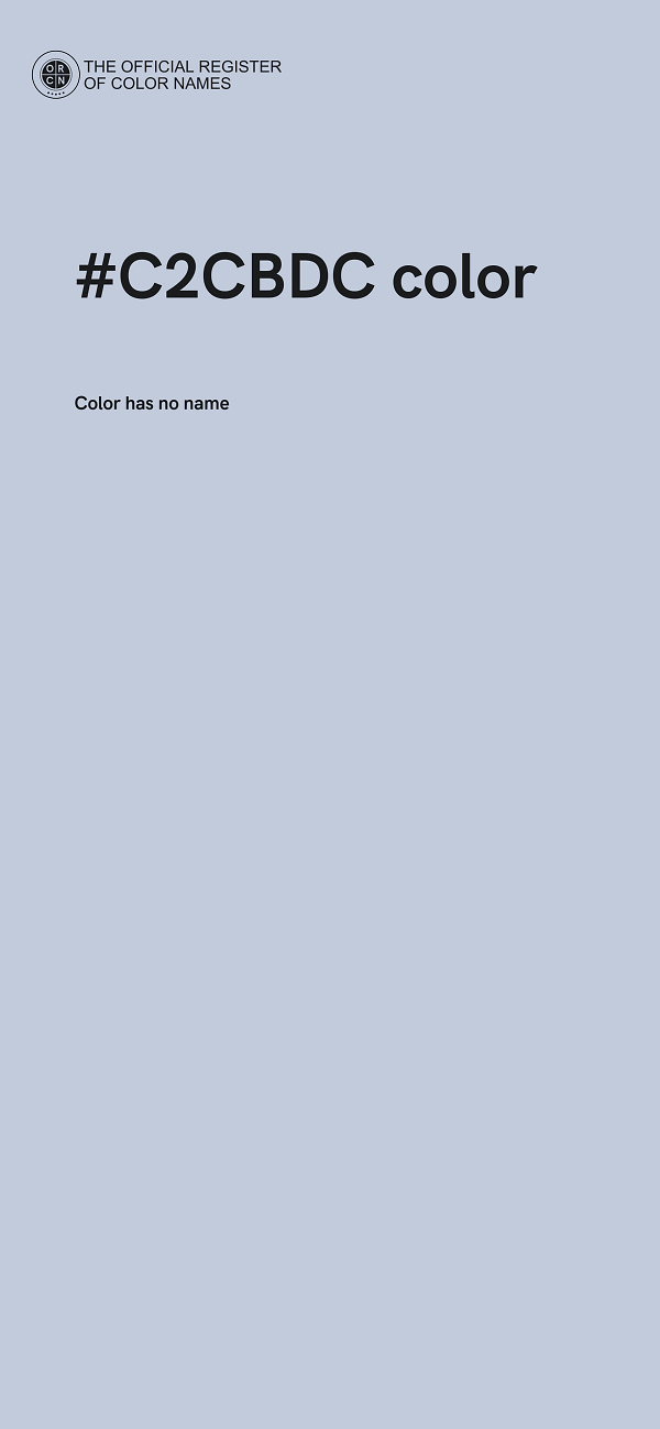 #C2CBDC color image
