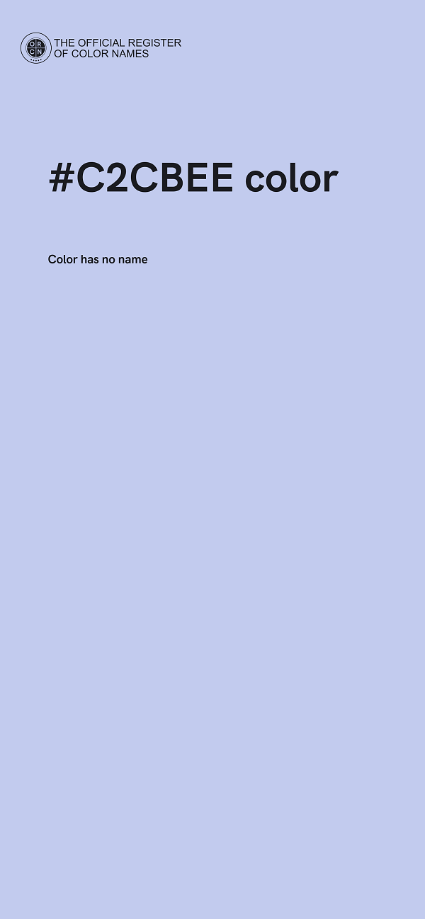 #C2CBEE color image