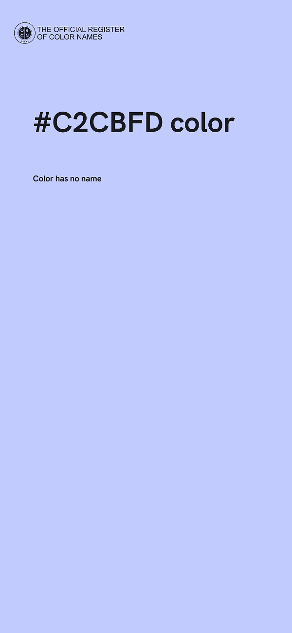 #C2CBFD color image