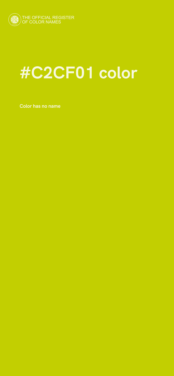 #C2CF01 color image