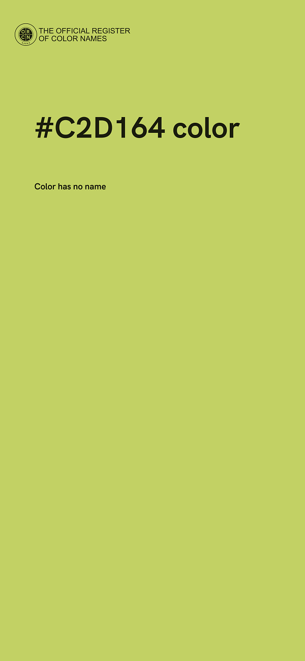 #C2D164 color image