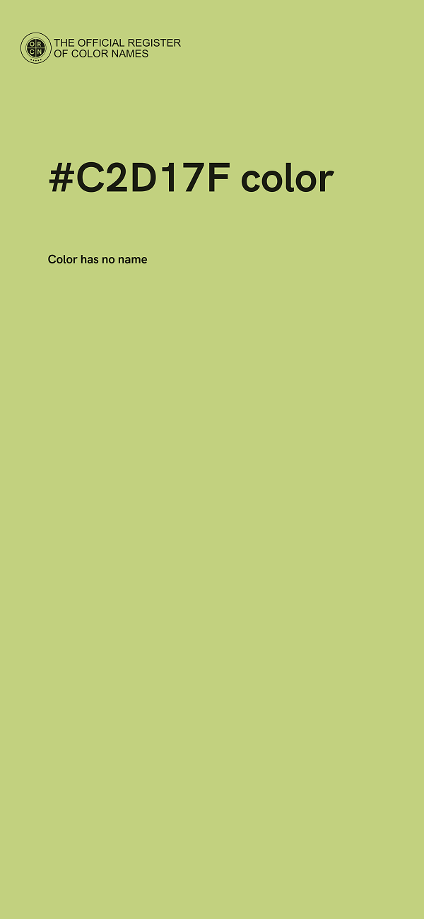 #C2D17F color image