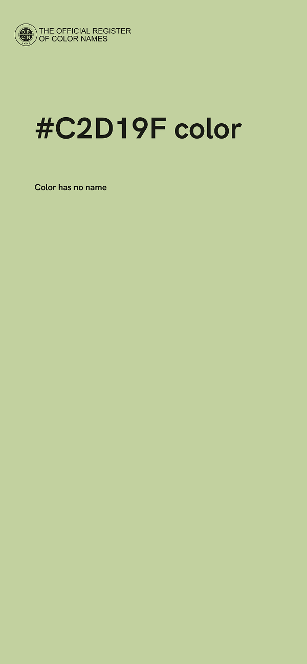 #C2D19F color image