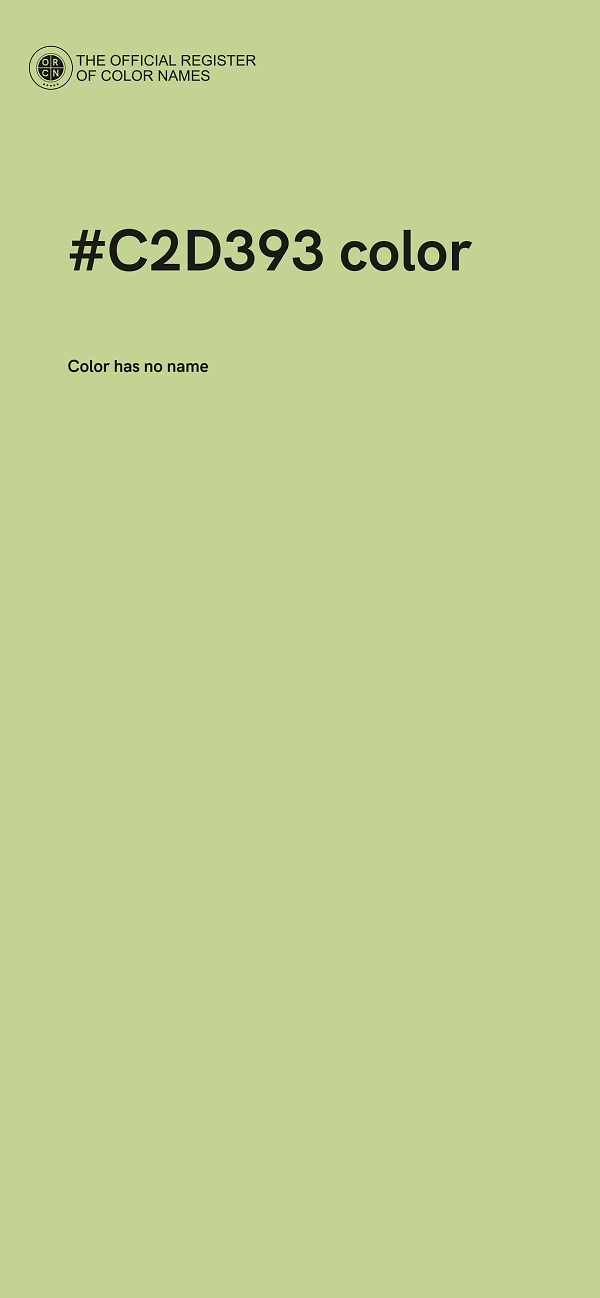 #C2D393 color image
