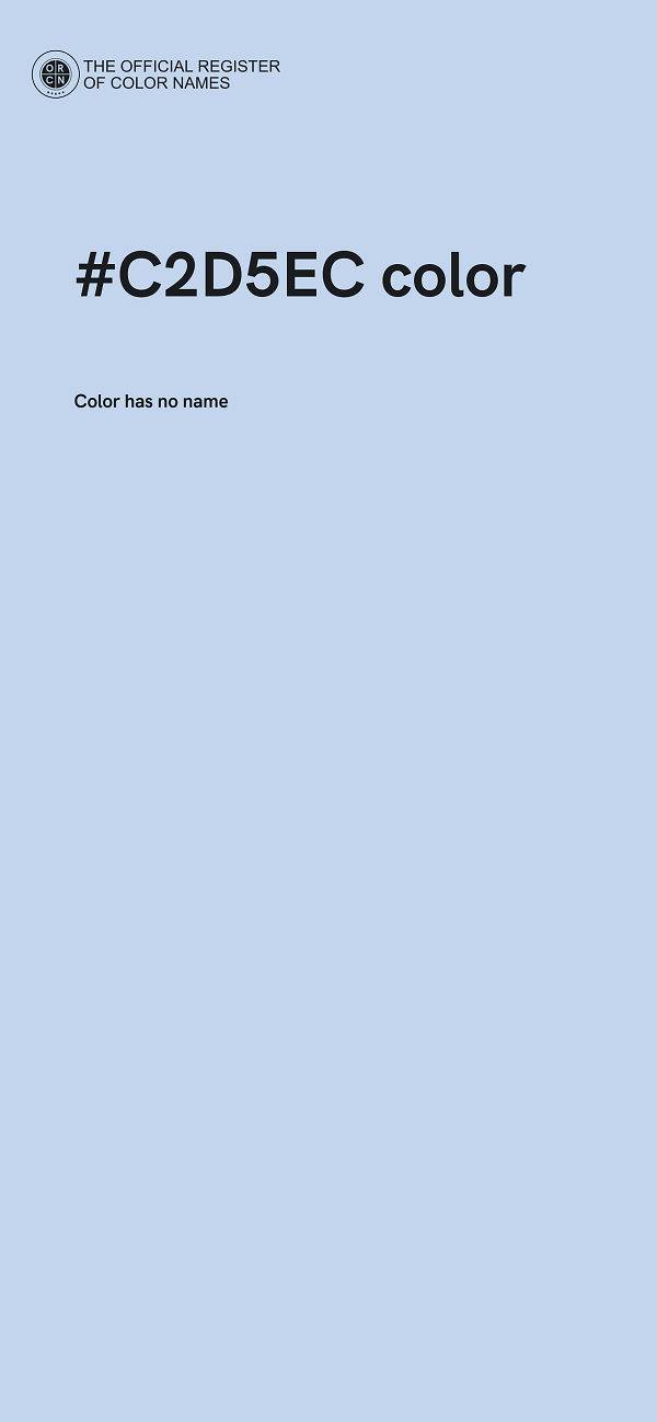 #C2D5EC color image