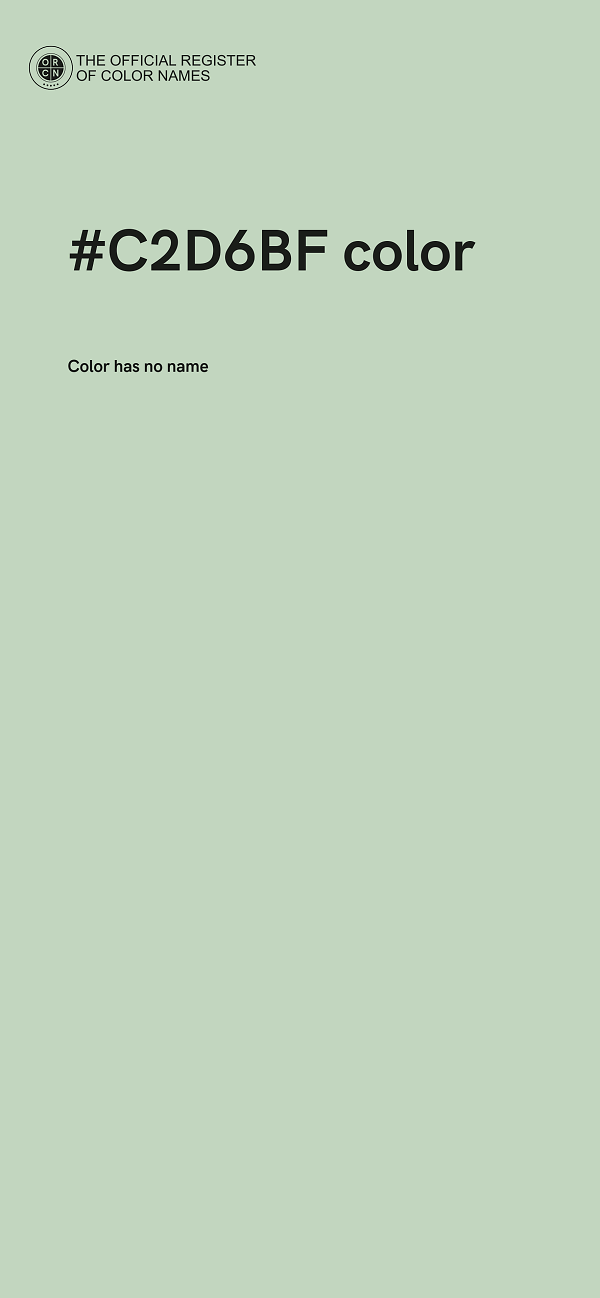 #C2D6BF color image