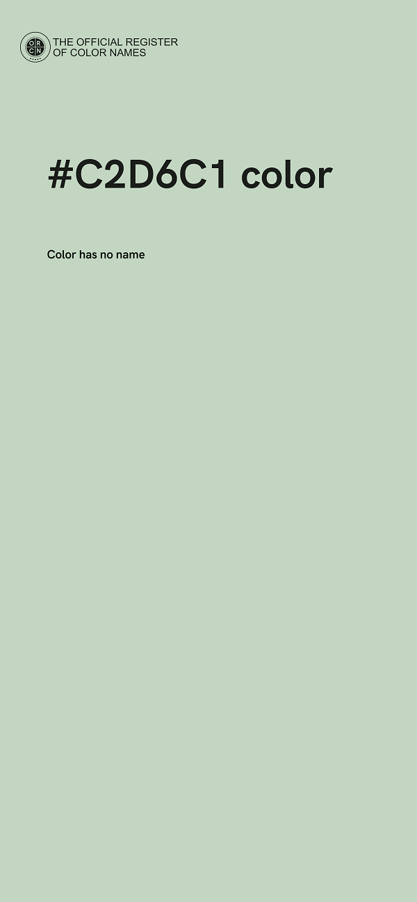 #C2D6C1 color image