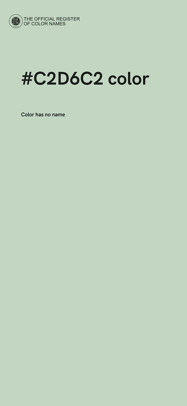#C2D6C2 color image