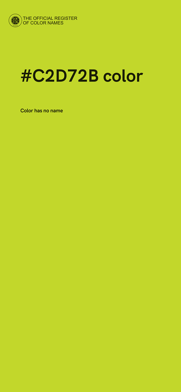 #C2D72B color image