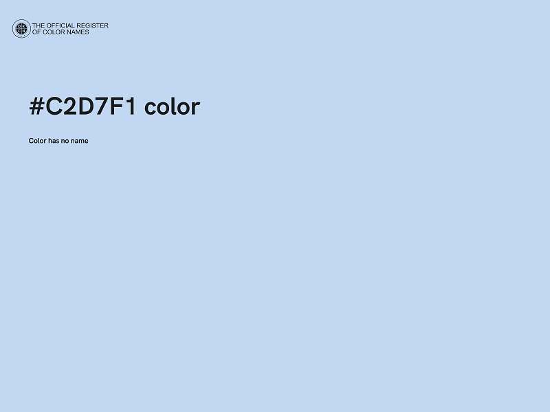 #C2D7F1 color image