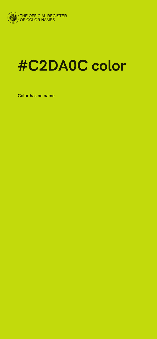 #C2DA0C color image