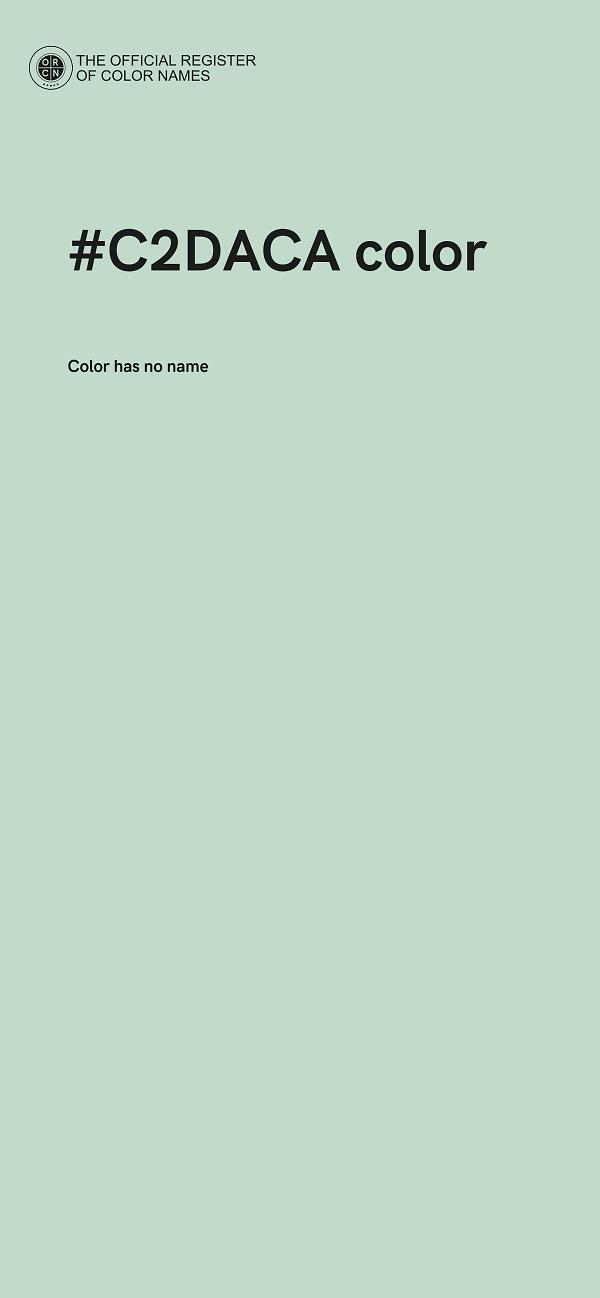 #C2DACA color image
