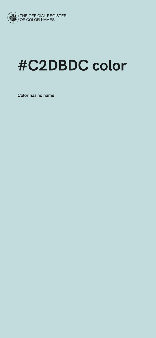 #C2DBDC color image