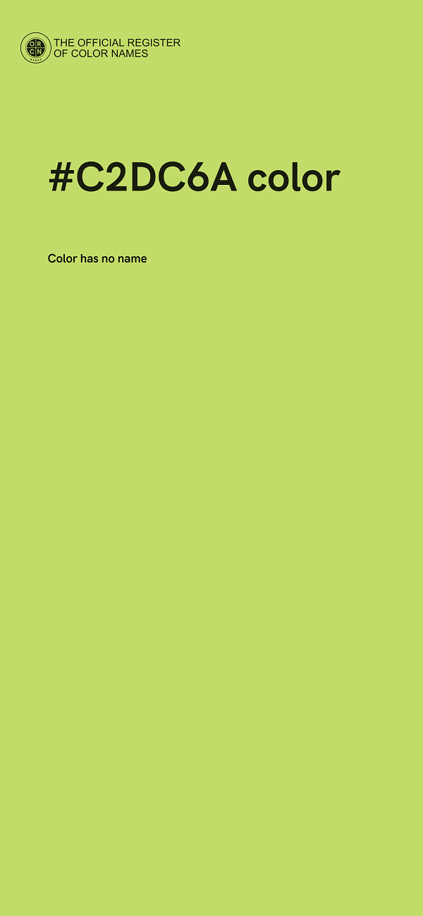 #C2DC6A color image
