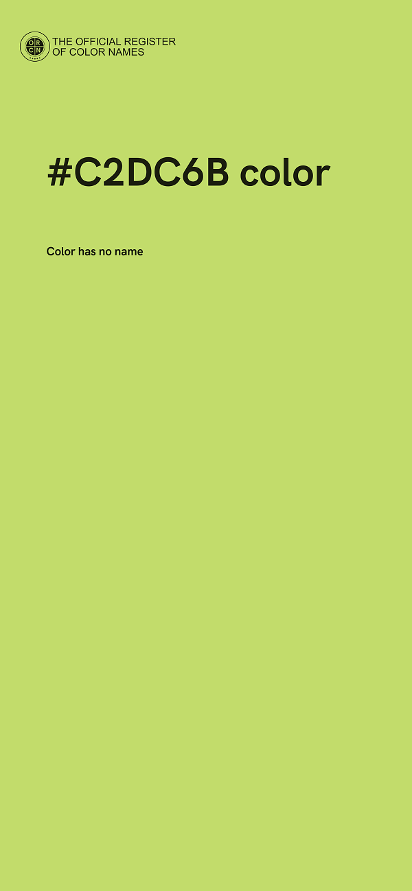 #C2DC6B color image