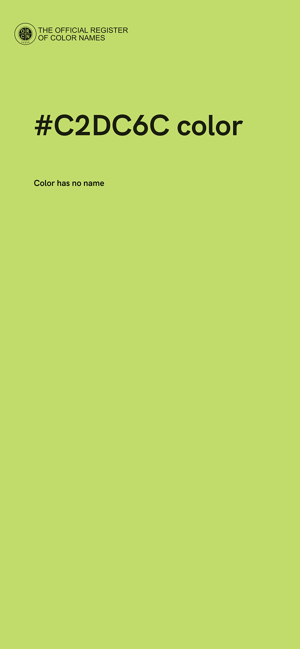 #C2DC6C color image