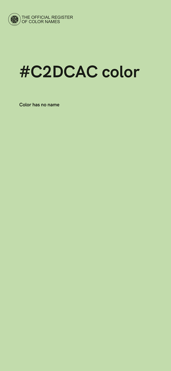 #C2DCAC color image