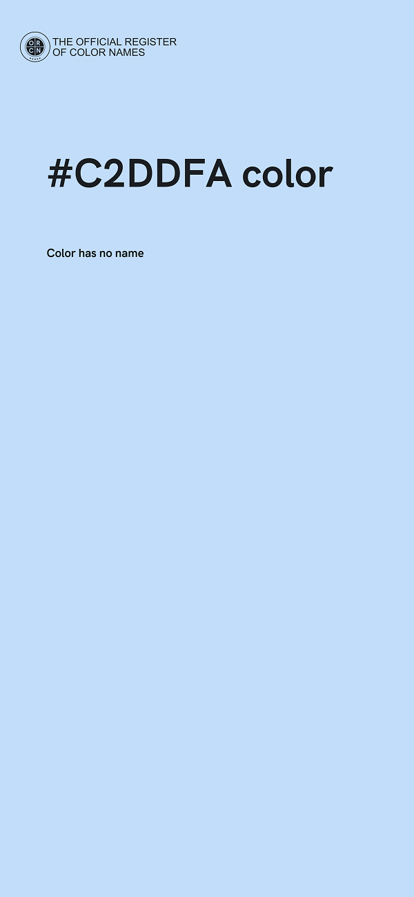 #C2DDFA color image
