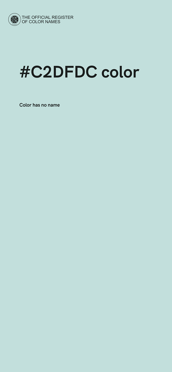 #C2DFDC color image