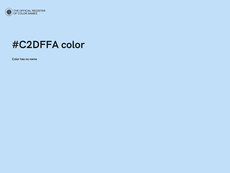 #C2DFFA color image