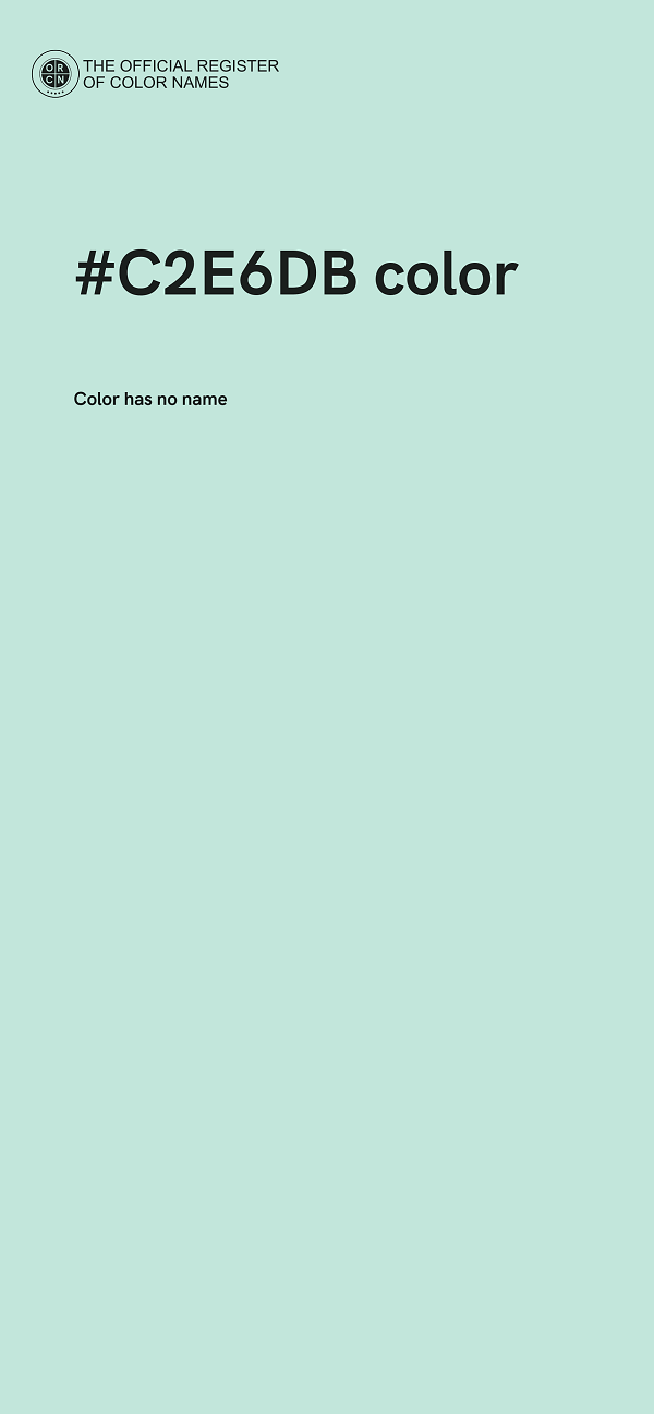 #C2E6DB color image