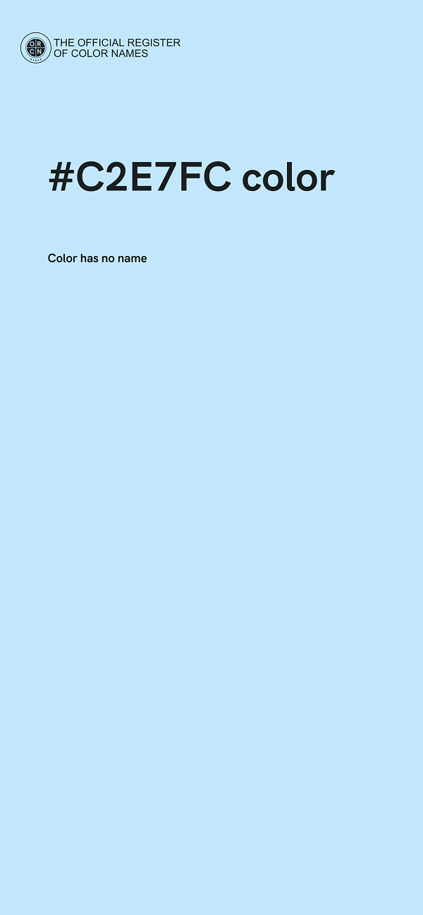#C2E7FC color image