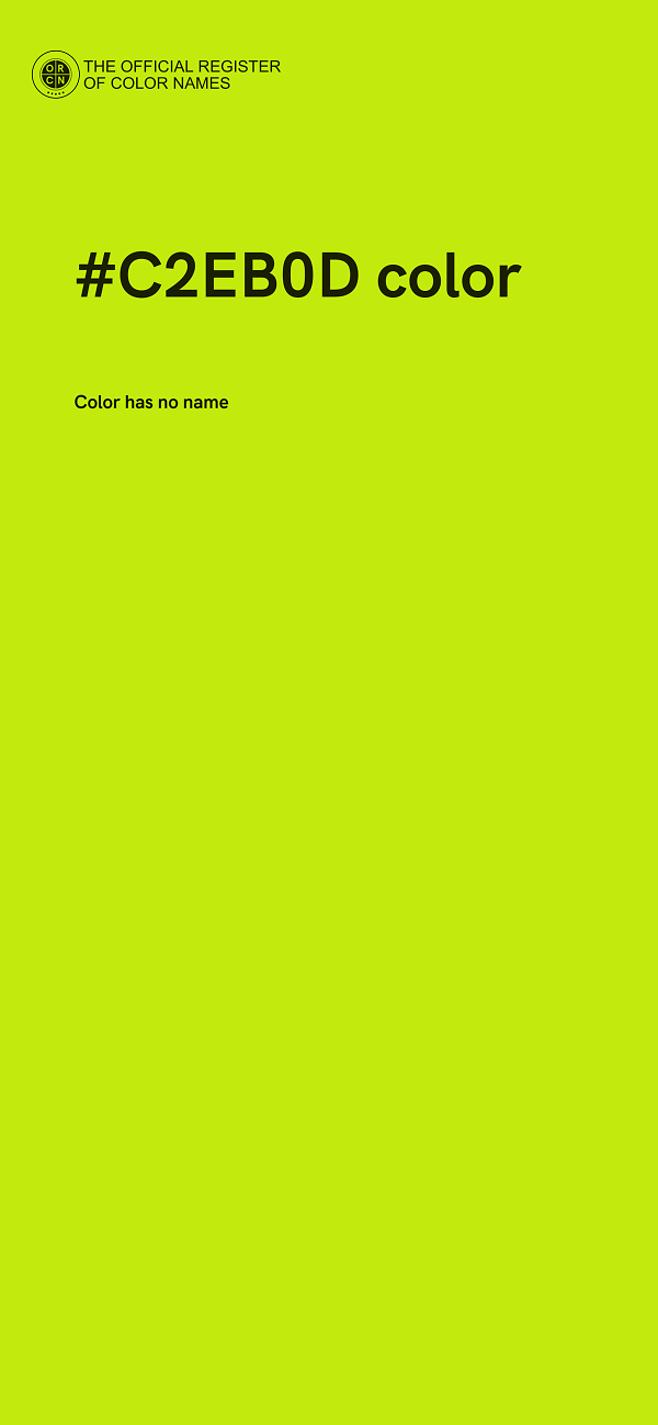 #C2EB0D color image