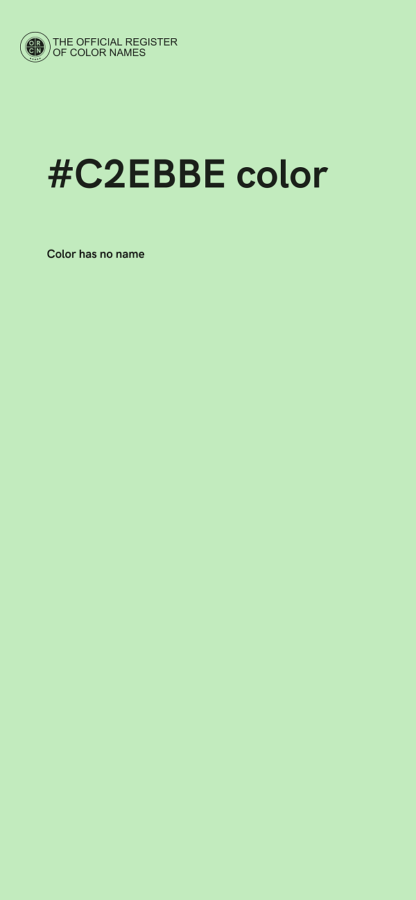 #C2EBBE color image