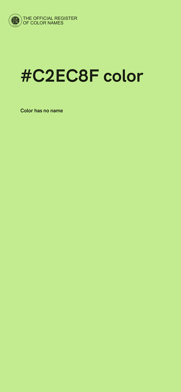 #C2EC8F color image