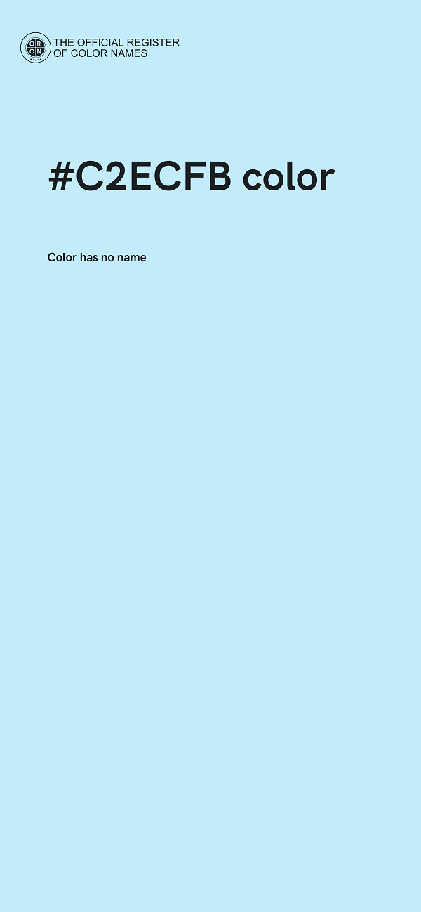 #C2ECFB color image