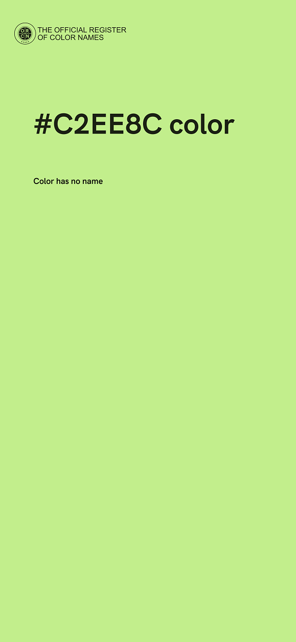 #C2EE8C color image
